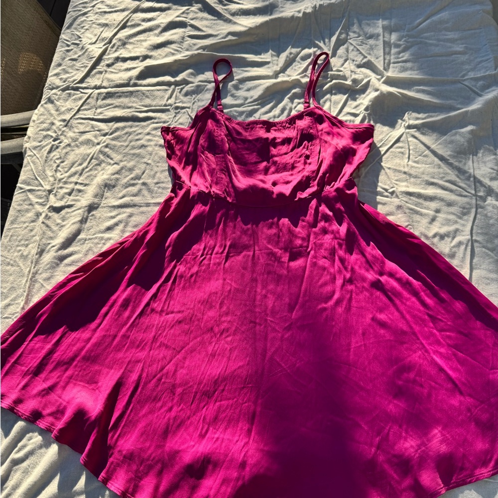 Anthropologie Pink Mini Dress